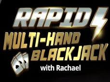 Rapid Multihand Blackjack with Rachael