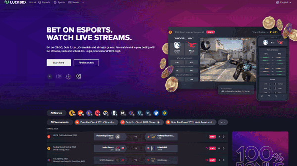 Esport Betting Sites